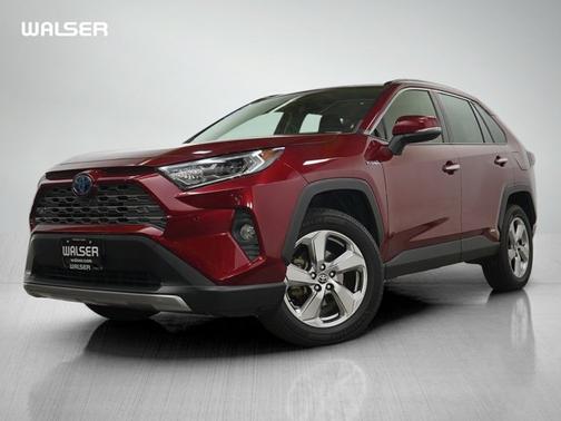 Ruby Flare Pearl 2020 Toyota RAV4 Hybrid Limited