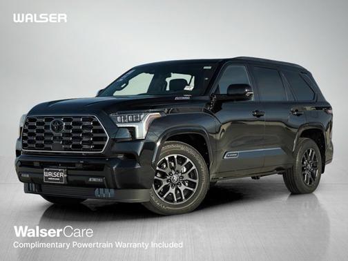 Midnight Black Metallic 2026 Toyota Sequoia Platinum