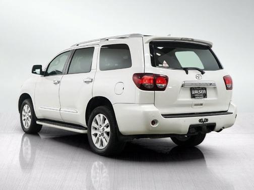 White 2019 Toyota Sequoia Platinum