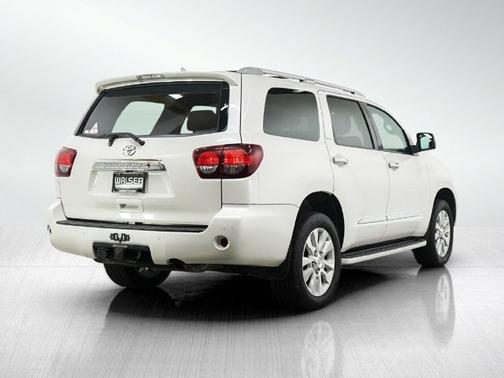 White 2019 Toyota Sequoia Platinum