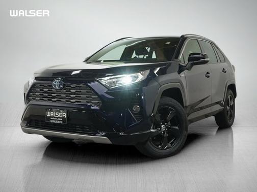 Midnight Black 2020 Toyota RAV4 Hybrid XSE