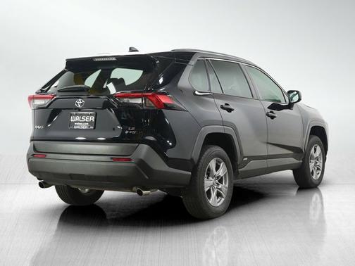 Midnight Black Metallic 2025 Toyota RAV4 Hybrid Hybrid LE