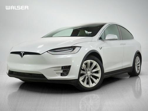 Pearl White Multi-Coat 2020 Tesla Model X Long Range