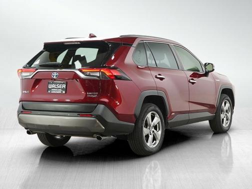 Ruby Flare Pearl 2019 Toyota RAV4 Hybrid Hybrid Limited