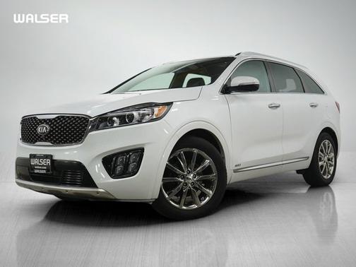 Snow White Pearl 2017 Kia Sorento SXL V6