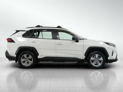 White 2022 Toyota RAV4 Hybrid Hybrid LE