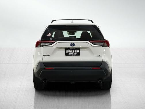 White 2022 Toyota RAV4 Hybrid Hybrid LE