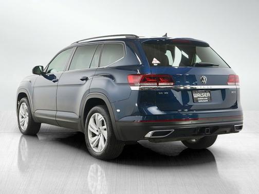 Tourmaline Blue Metallic 2022 Volkswagen Atlas 3.6L V6 SE w/Technology