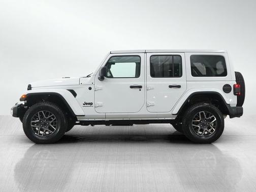 Bright White Clearcoat 2025 Jeep Wrangler Sahara