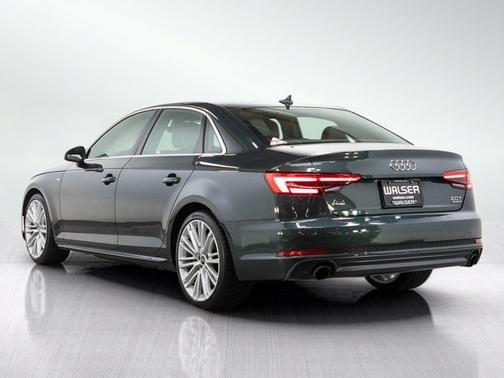 Green Metallic 2017 Audi A4 Premium Plus