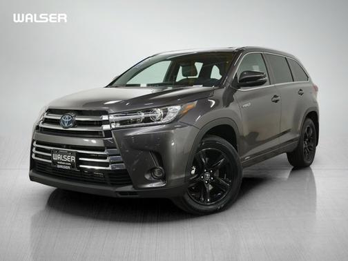 Predawn Gray Mica 2019 Toyota Highlander Hybrid Limited Platinum