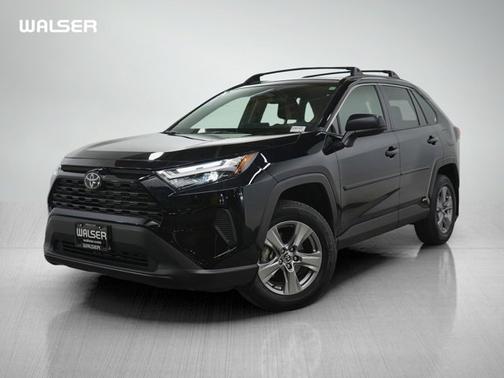 Midnight Black Metallic 2025 Toyota RAV4 Hybrid Hybrid LE
