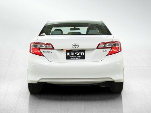 Super White 2014 Toyota Camry LE