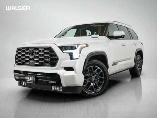 Wind Chill Pearl 2025 Toyota Sequoia Platinum