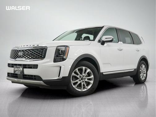 Glacial White Pearl 2021 Kia Telluride LX