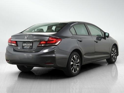 Gray 2014 Honda Civic EX