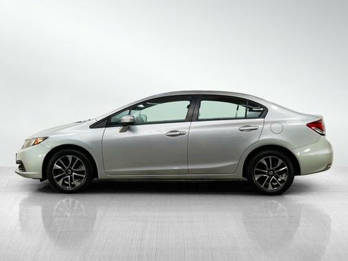 Alabaster Silver Metallic 2015 Honda Civic EX
