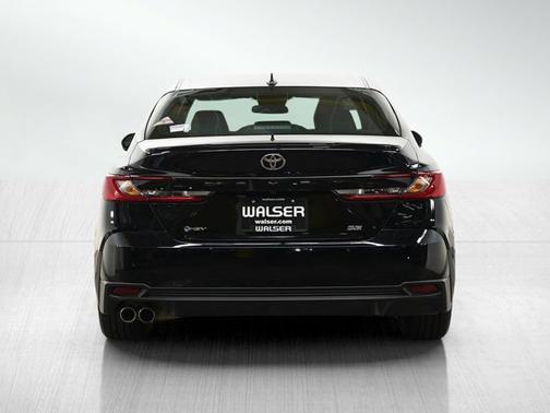 Midnight Black Metallic 2025 Toyota Camry SE