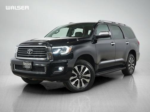 Midnight Black Metallic 2018 Toyota Sequoia Limited