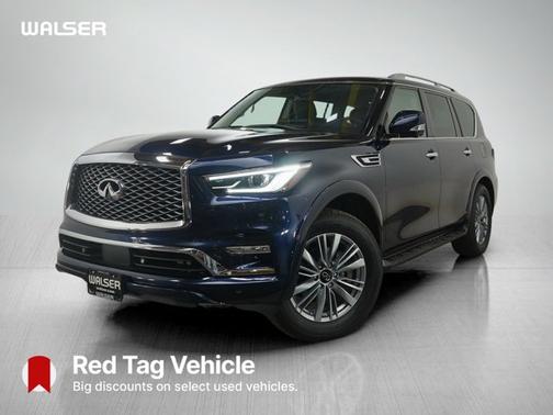 Hermosa Blue 2024 INFINITI QX80 LUXE