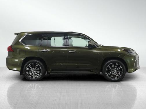 Khaki 2021 Lexus LX 570 Three-Row