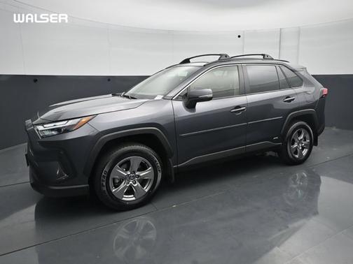 Magnetic Gray Metallic 2025 Toyota RAV4 Hybrid Hybrid LE