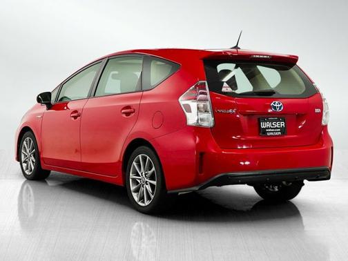 Absolutely Red 2015 Toyota Prius v Five
