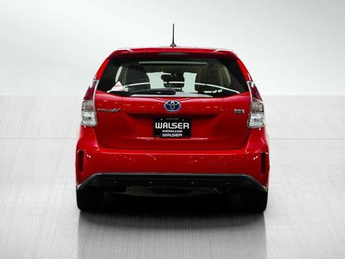 Absolutely Red 2015 Toyota Prius v Five