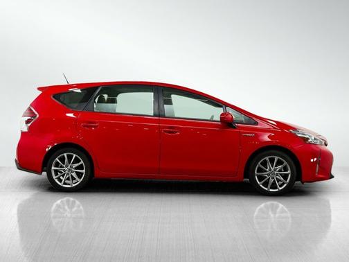 Absolutely Red 2015 Toyota Prius v Five