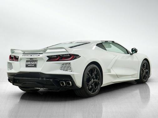 Arctic White 2020 Chevrolet Corvette 3LT