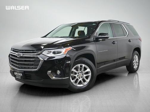 Mosaic Black Metallic 2019 Chevrolet Traverse LT Cloth