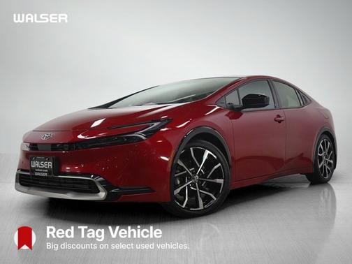 Red 2026 Toyota Prius Plug-In Hybrid XSE Premium