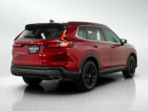 Radiant Red Metallic 2025 Honda CR-V Hybrid Sport-L
