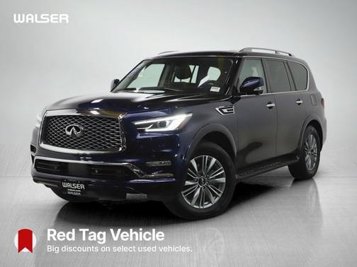 Hermosa Blue 2024 INFINITI QX80 LUXE