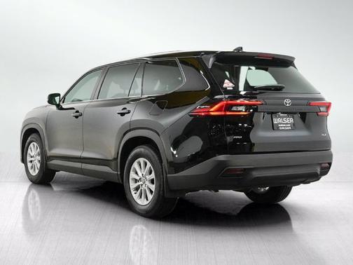 Midnight Black Metallic 2025 Toyota Grand Highlander XLE