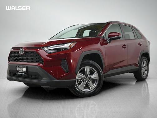 Ruby Flare Pearl 2025 Toyota RAV4 Hybrid Hybrid LE