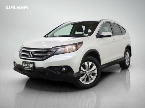 White Diamond Pearl 2014 Honda CR-V EX-L