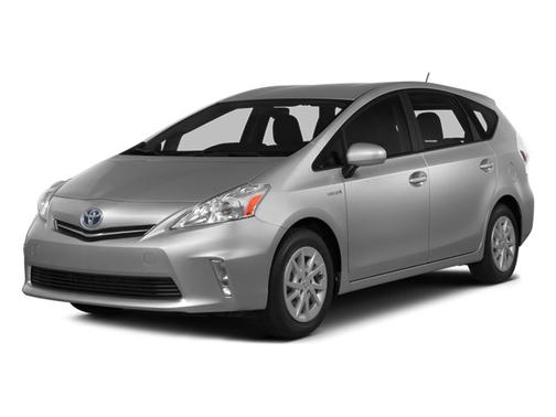 Magnetic Gray Metallic 2014 Toyota Prius v Three