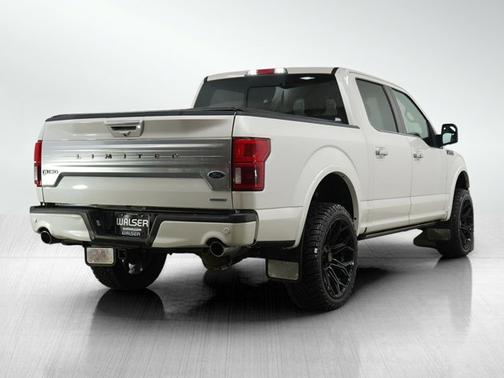 White Platinum Clearcoat Metallic 2019 Ford F-150 Limited