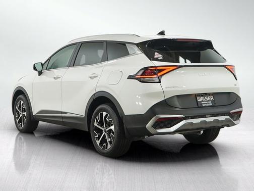 Snow White Pearl 2025 Kia Sportage Hybrid EX