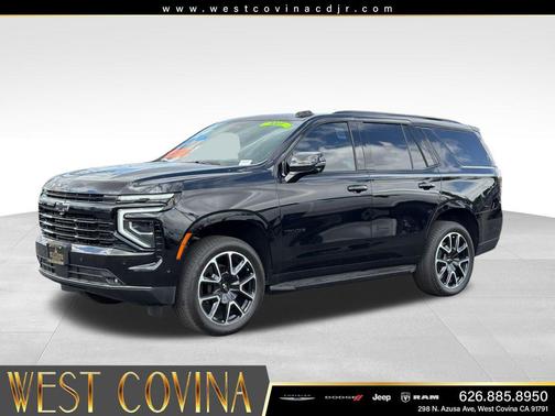 Black 2025 Chevrolet Tahoe 2WD RST