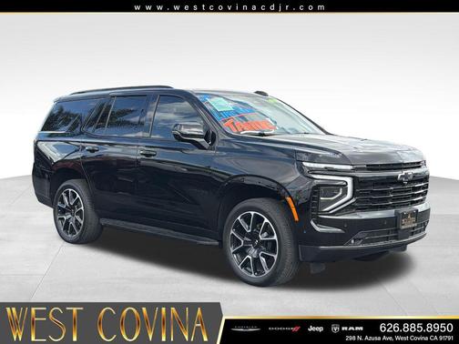 Black 2025 Chevrolet Tahoe 2WD RST