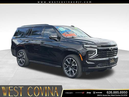 Black 2025 Chevrolet Tahoe 2WD RST