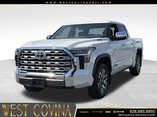 Wind Chill Pearl 2025 Toyota Tundra Hybrid 1794 Edition