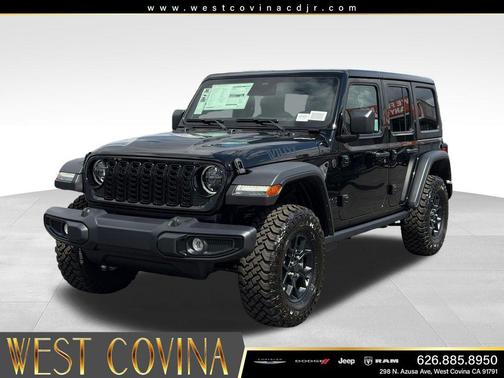 Black Clearcoat 2026 Jeep Wrangler Willys