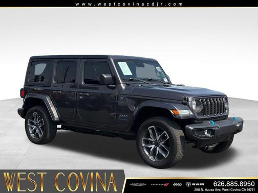 Granite Crystal Metallic Clearcoat 2024 Jeep Wrangler 4xe Sport S