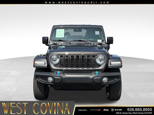 Granite Crystal Metallic Clearcoat 2024 Jeep Wrangler 4xe Sport S