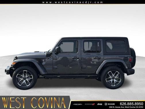 Granite Crystal Metallic Clearcoat 2024 Jeep Wrangler 4xe Sport S