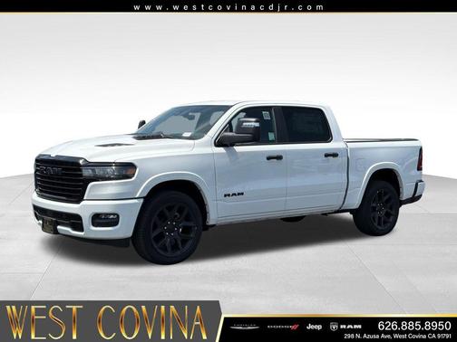 Bright White Clearcoat 2025 RAM 1500 Laramie