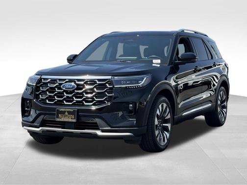 AGATE BLACK METALLIC 2025 Ford Explorer Platinum